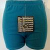 GK GREEN WORKOUT SHORTS LADIES SMALL DANCE CHEER GYMNASTICS COTTON/SPANDEX Sz S