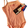 LEO'S DANCEWEAR CHILD MEDIUM BALLET PINK EMBROIRDERY CAMISOLE DANCE LEOTARD SZ M - Image 8