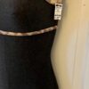 GK TANK BIKETARD ADULT SMALL GRAY COTTON/SPANDEX GOLD PRINT FOIL TRIM DANCE AS - Image 4