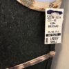 GK TANK BIKETARD ADULT SMALL GRAY COTTON/SPANDEX GOLD PRINT FOIL TRIM DANCE AS - Image 5