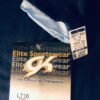 GK ELITE ADULT MEDIUM LgS FAUX 2-LAYER NAVY COTON HOLOGRAM HEART T-SHIRT Sz M - Image 9