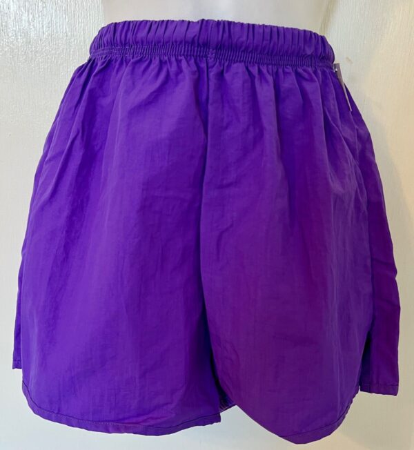 GK SHANNON MILLER BOXERS ADULT X-SMALL PURPLE NYLON GYMNASTS CHEER ATHLETIC XS - Image 6