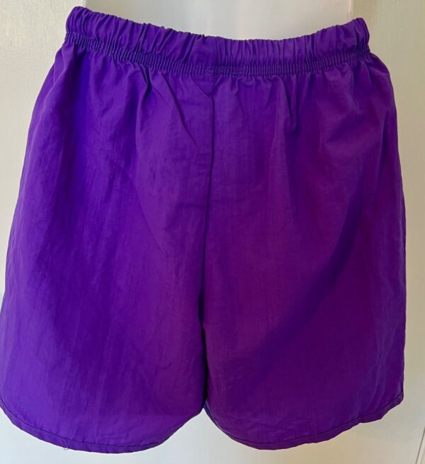 GK SHANNON MILLER BOXERS ADULT X-SMALL PURPLE NYLON GYMNASTS CHEER ATHLETIC XS - Image 9