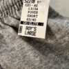 GK BOYS LARGE Gray Cotton Blended â€œPOWER GYMNASTâ€ Graphic Jersey Shorts L - Image 3