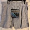GK GIRLS SMALL SKATE GLITTER PRINT FOLDOVER WAIST GRAY COTTON BOXER SHORTS Sz CS - Image 10