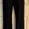 GK DANCE JAZZ LADIES SMALL BLACK NYLON/SPANDEX BOOT CUT LEG TRAINING PANTS SZ S