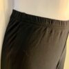 GK DANCE JAZZ LADIES SMALL BLACK NYLON/SPANDEX BOOT CUT LEG TRAINING PANTS SZ S - Image 2