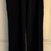 GK DANCE JAZZ LADIES SMALL BLACK NYLON/SPANDEX BOOT CUT LEG TRAINING PANTS SZ S - Image 6