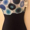 GK DANCE BIKETARD ADULT SMALL BILLIARD VELVET PRINT NAVY N/S GYM TANK Sz AS NWT! - Image 4