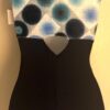 GK DANCE BIKETARD ADULT SMALL BILLIARD VELVET PRINT NAVY N/S GYM TANK Sz AS NWT! - Image 5