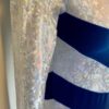 GK 3/4SLV ROYAL VELVET ADULT SMALL WHITE CRYSTALS HOLOGRAM GYMNASTICS LEOTARD AS - Image 3