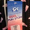 GK CHEER PJ PANTS SIZE LADIES LARGE BLACK COTTON DRAWSTRING PINK PRINT AL NWT! - Image 5