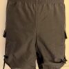 GK ZUMBA DANCE ATHLETIC UNISEX CHILD X-SMALL BLACK POLYESTER CARGO SHORTS Sz CXS - Image 6