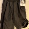 GK ZUMBA DANCE ATHLETIC UNISEX CHILD LARGE BLACK POLYESTER CARGO SHORTS Sz CL