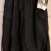 GK ZUMBA DANCE ATHLETIC UNISEX CHILD LARGE BLACK POLYESTER CARGO SHORTS Sz CL - Image 2