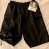 GK ZUMBA DANCE ATHLETIC UNISEX CHILD LARGE BLACK POLYESTER CARGO SHORTS Sz CL - Image 5