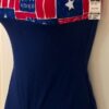 GK DANCE BIKETARD ADULT SMALL FREEDOM NAVY NYLON/SPANDEX WORKOUT GYM TANK Sz AS - Image 4