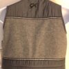 GK SKATE VEST GIRLS LARGE GRAY POLY FLEECE CRINKLE NYLON CROPPED RIBBON TRIM L - Image 5