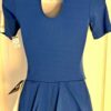 GK ELITE SSLV POLARTEC LADIES SMALL ROYAL ICE FIGURE SKATE DRESS  ZIP COLLAR AS - Image 6