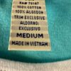 GK CHEERLEADING GRAPIC LADIES SMALL RAGLAN CAP SLV WHITE BLUE COTTON TOP Sz S - Image 9