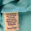 GK CHEERLEADING GRAPIC LADIES SMALL RAGLAN CAP SLV WHITE BLUE COTTON TOP Sz S - Image 10