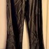 LEOâ€™S DANCEWEAR JAZZ CHILD LARGE BLACK SHINY WET LOOK BOOT LEG DANCE PANTS SZ CL - Image 2