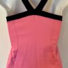 GK DANCE JAZZ ADULT SMALL PINK DRY TECH BLACK TRIM NYLON/SPANDEX TANK TOP Sz AS - Image 5
