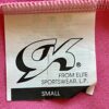 GK DANCE JAZZ ADULT SMALL PINK DRY TECH BLACK TRIM NYLON/SPANDEX TANK TOP Sz AS - Image 7