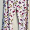 GK CHEER PJ LOUNGE PANTS LADIES MEDIUM COOL & FUN WHITE COTTON PRINT Sz AM NWT! - Image 6