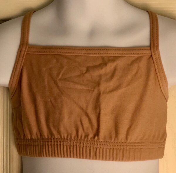 GK Sports Camisole Style Sports CHILD MEDIUM Cotton/Spandex Nude Style #1460 CM