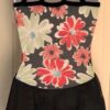 GK ICE FIGURE SKATE DRESS ADULT SMALL CAMISOLE PRINT FOIL BLACK VELVET AS NWT - Image 2