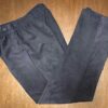 GK WARM UP ADULT SMALL BLACK MICROFIBER GYMNASTS SKATE CHEER ATHLETIC PANTS Sz S