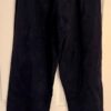 GK WARM UP ADULT SMALL BLACK MICROFIBER GYMNASTS SKATE CHEER ATHLETIC PANTS Sz S - Image 2