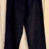 GK WARM UP ADULT SMALL BLACK MICROFIBER GYMNASTS SKATE CHEER ATHLETIC PANTS Sz S - Image 3