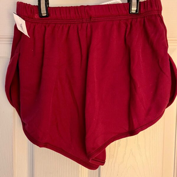 TOUSSE' BY GK CHILD MEDIUM MAROON RUNNING SHORTS W/ BRIEF NYLON/STRCH SZ M - Image 4