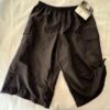 GK HIP-HOP LOOSE STREET DANCE UNISEX ADULT MEDIUM BLACK CARGO CAPRI PANTS Sz M