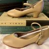 LEOâ€™S JUNIOR CHORUS LINE LADIES 4.5 TAP SHOES STYLE 321 TAN LADIES Sz 4.5 M NIB!