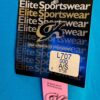 GK LOW-RISE ADULT SMALL TURQUOISE COTTON 2-LAYER WAISTBAND TIE LOUNGE PANTS SZ S - Image 3