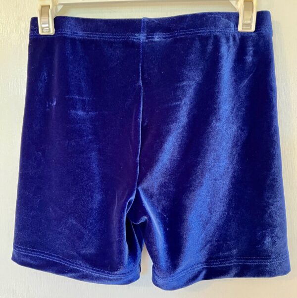 GK ELITE OCEAN VELVET ADULT X-SMALL GYMNASTICS DANCE WORKOUT SHORTS Sz AXS NWT! - Image 3