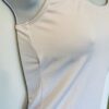 GK DANCE CHEER ADULT SMALL SOLID WHITE DRY TECH SLVLS RACERBACK TANK TOP Sz AS - Image 2