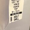 GK DANCE CHEER ADULT SMALL SOLID WHITE DRY TECH SLVLS RACERBACK TANK TOP Sz AS - Image 4