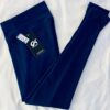 GK BLACK DRY TECH LADIES X-SMALL GYMNASTICS DANCE CHEER ATHLETIC TIGHTS XS NWT!