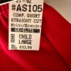 ADIDAS GK BOYS LARGE COMPETITION SHORTS RED N/S GYMNASTICS RUNNING GYM SZ L NWT! - Image 3