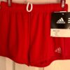 ADIDAS GK BOYS LARGE COMPETITION SHORTS RED N/S GYMNASTICS RUNNING GYM SZ L NWT! - Image 5