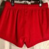 ADIDAS GK BOYS LARGE COMPETITION SHORTS RED N/S GYMNASTICS RUNNING GYM SZ L NWT! - Image 6
