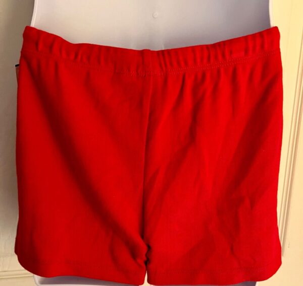 GK RED UNISEX CHILD LARGE COTTON WHITE STRIPE ATHLETIC/CASUAL SHORTS  Sz CL - Image 5