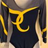 GK Elite LgSLV LEOTARD LADIES SMALL NAVY NYLON/SPANDEX MESH GYMNASTICS DANCE AS - Image 5
