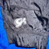 GK BLUE BLACK CRINKLE NYLON ADULT X-LARGE GYMNASTIC ALL SPORT WARM UP JACKET XL - Image 9