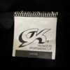 GK ELITE DANCE JAZZ GIRLS LARGE BLACK NYLON/SPANDEX JEWEL CUFFED CAPRI PANTS L - Image 11