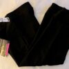 GK DANCE BLACK CAPRI LADIES SMALL COTTON/SPANDEX CUFFED CAPRI PANTS CHEER Sz AS - Image 5